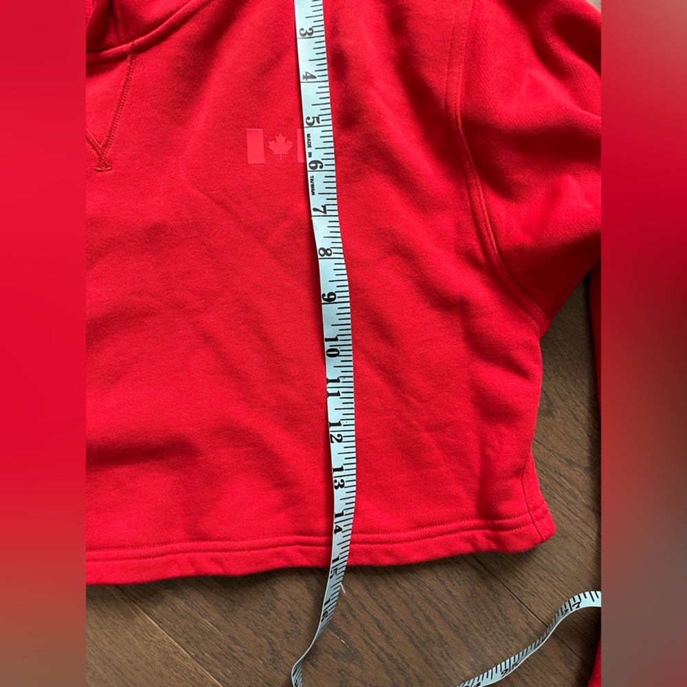 Lululemon All Yours Cropped Hoodie COC Crimson - Picture 5 of 10